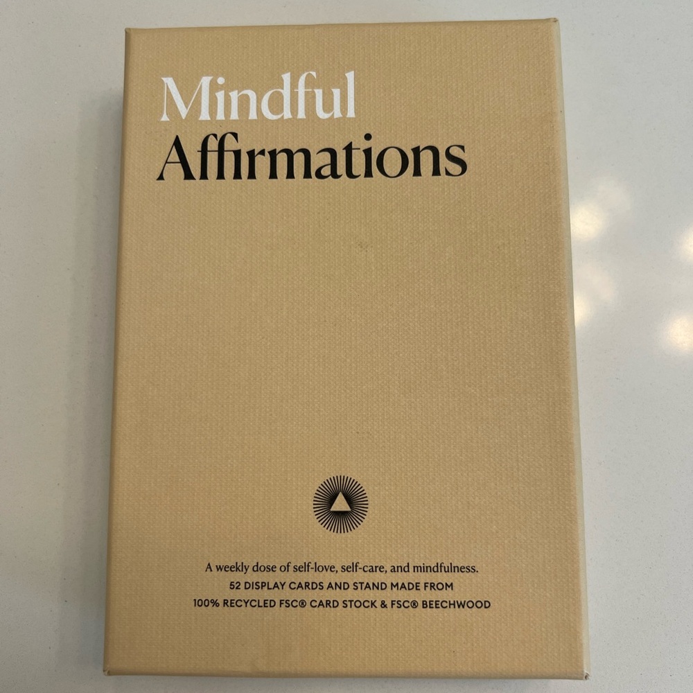 Mindful Affirmations Card Set brand new